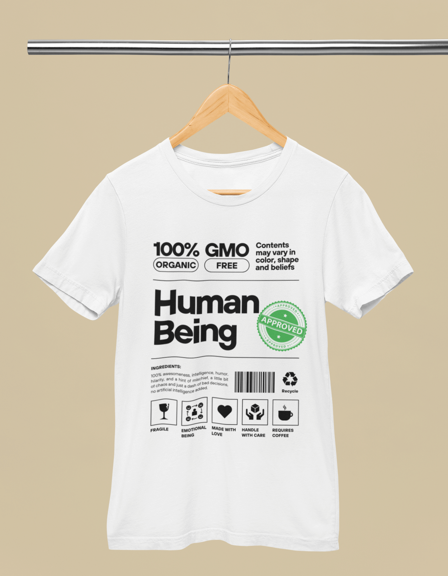 100% Organic Human Being