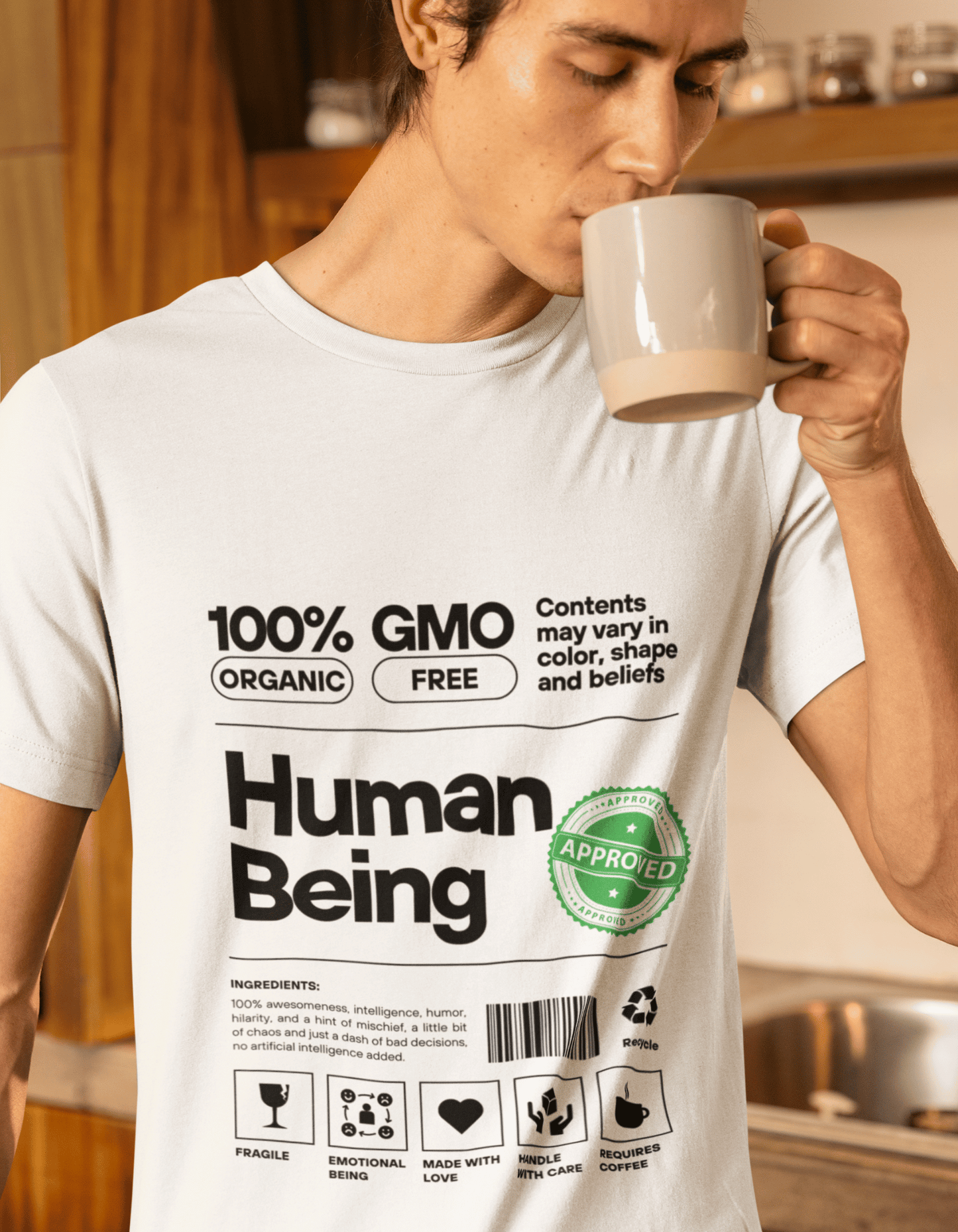 100% Organic Human Being