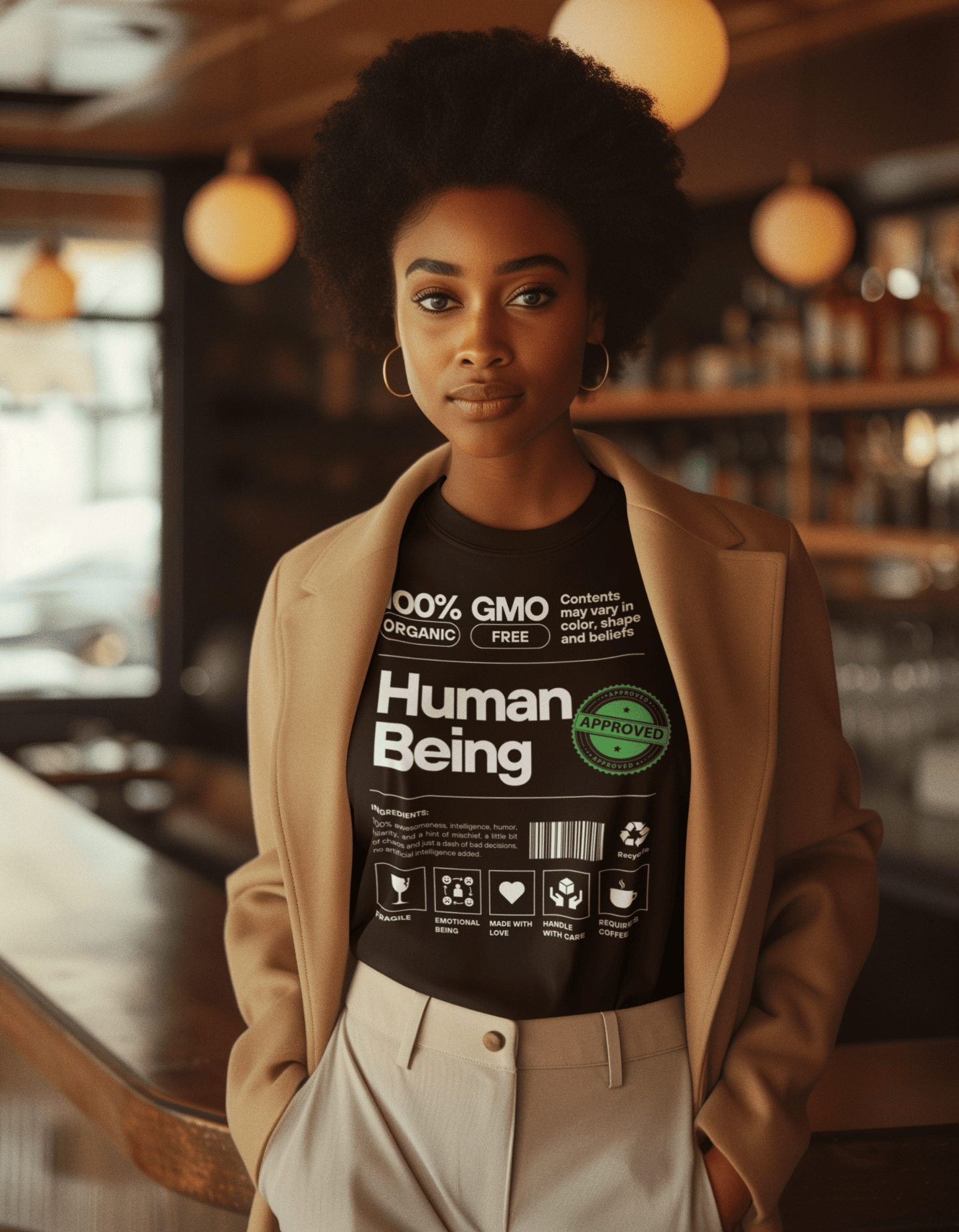 100% Organic Human Being