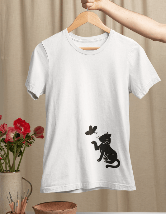 Cat and Butterfly